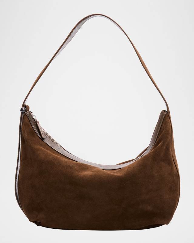 Large Demy Suede Shoulder Bag